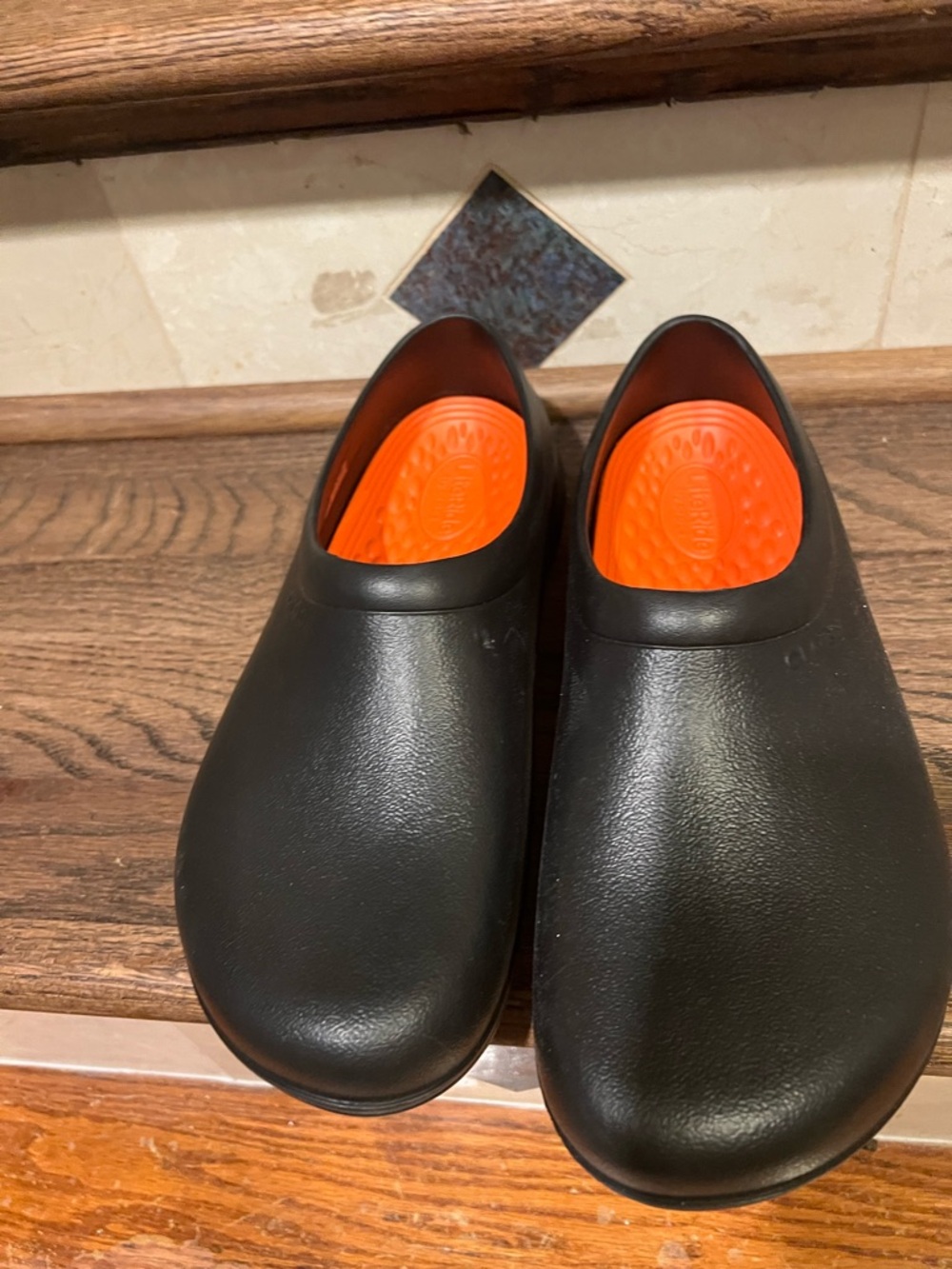 CROCS Black Slip-On Clogs- brand new